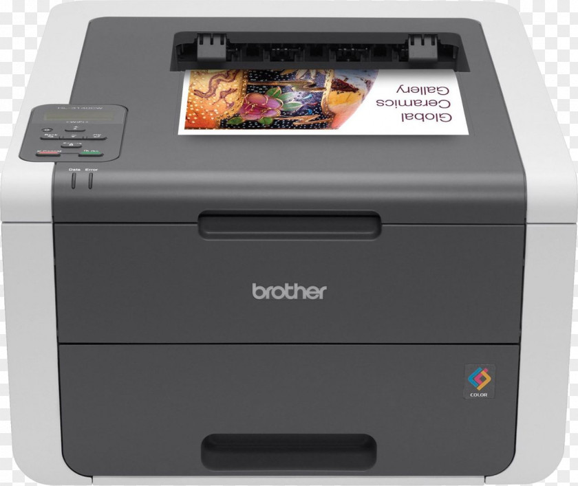 Printer Laser Printing Brother Industries Color PNG