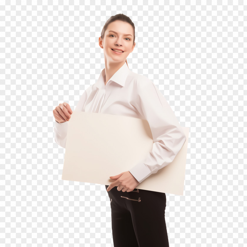 Shoulder Collar Clothing White Sleeve Uniform Beige PNG