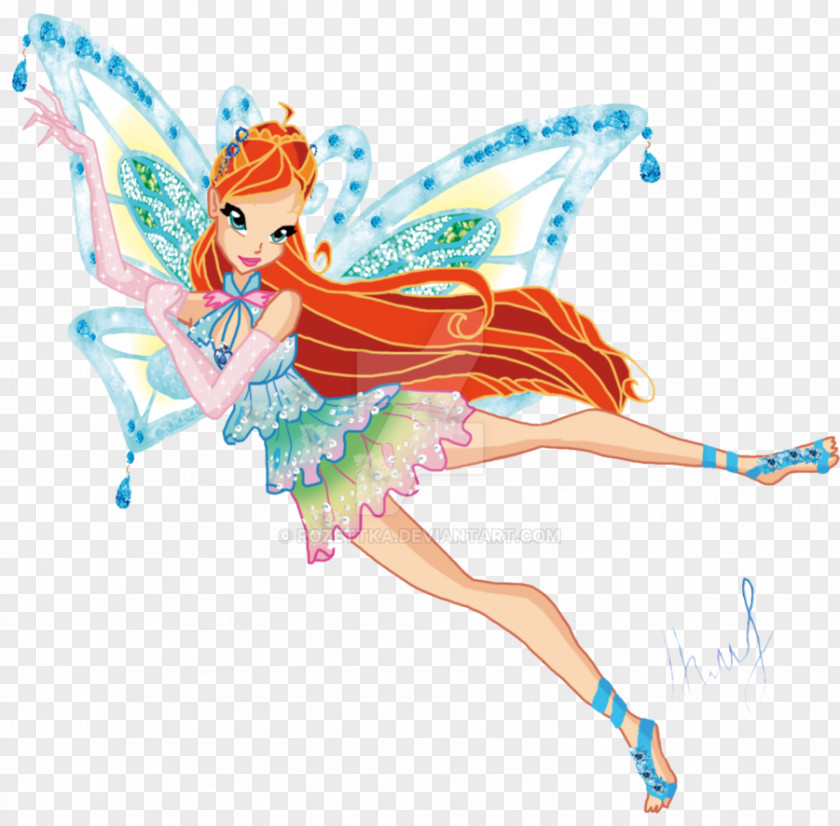 Bloom Enchantix Fairy Barbie Illustration Dance PNG