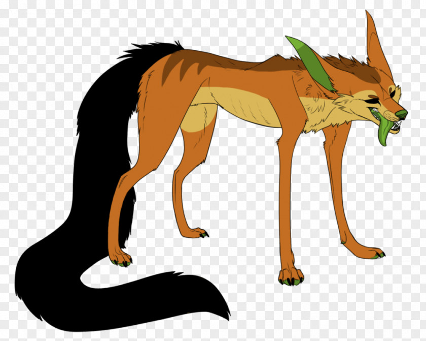 Dog Red Fox Cat Illustration Clip Art PNG