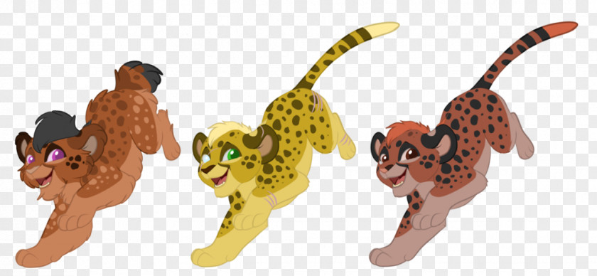 King Cheetah Cub Cat Mammal Pet Figurine Animal PNG