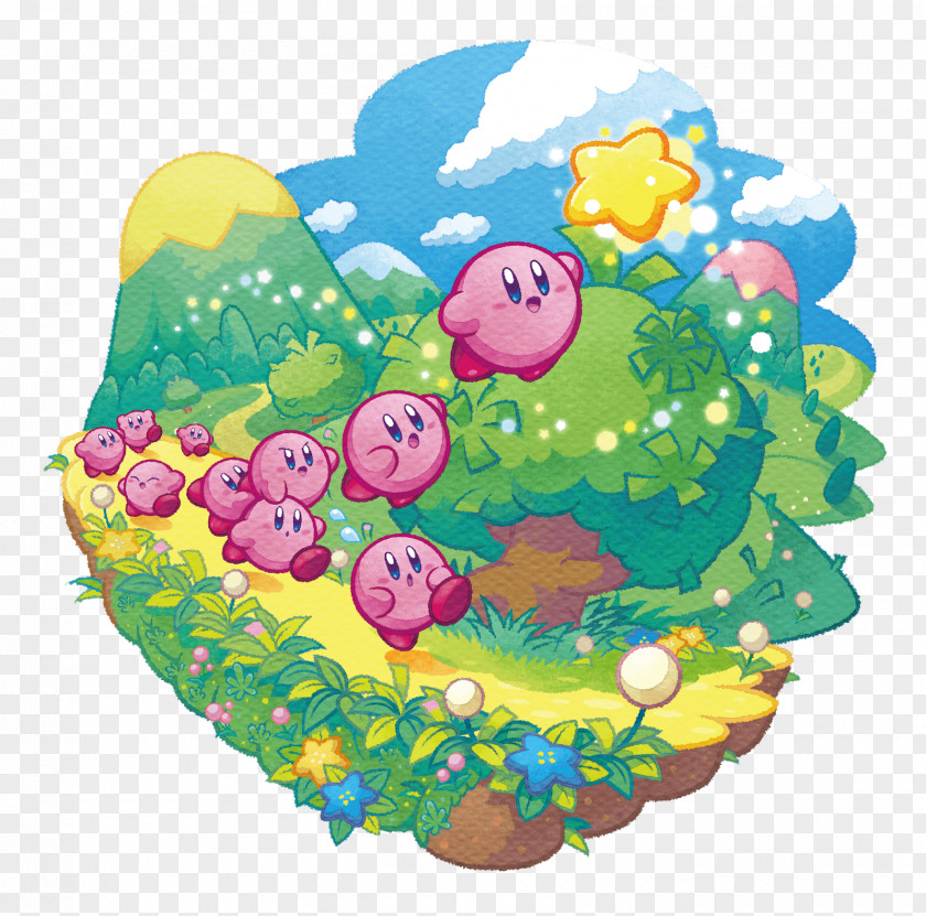 Kirby Mass Attack Kirby: Squeak Squad Kirby's Epic Yarn Canvas Curse PNG