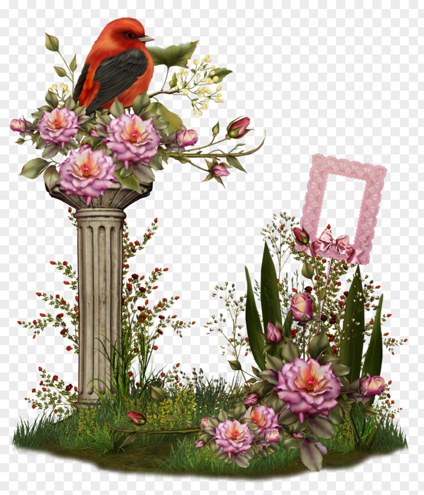 Pink Bird Clip Art PNG