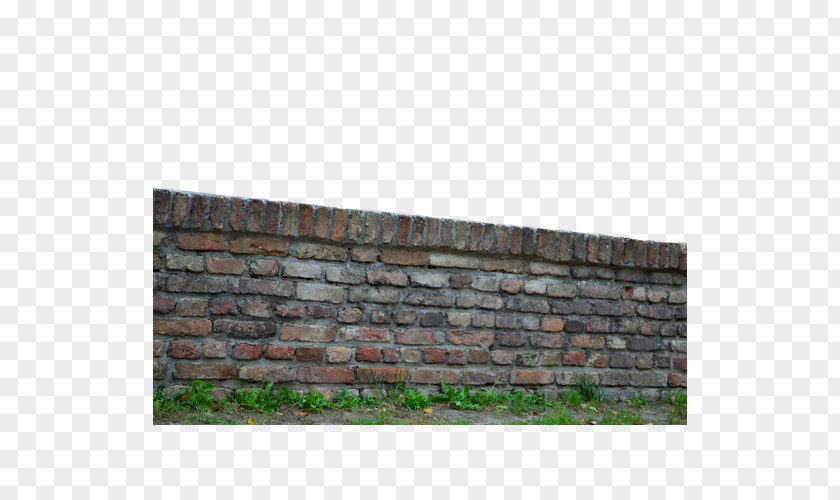 Red Brick Wall Stone Decal PNG