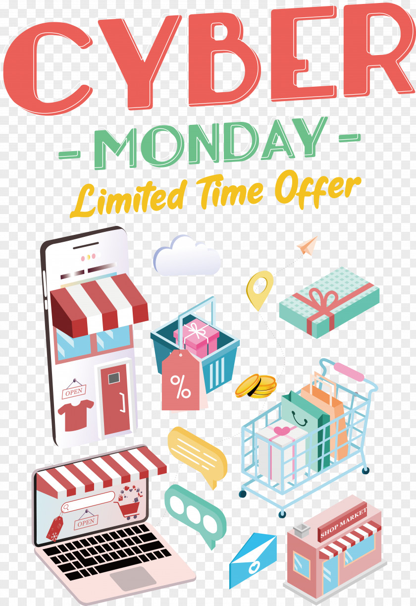 Cyber Monday PNG