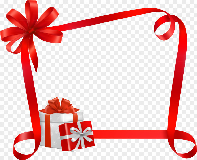Gift Christmas Ribbon PNG
