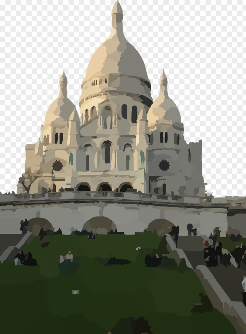 Grand Palace Sacrxe9-Cu0153ur, Paris Eiffel Tower Montmartre PNG