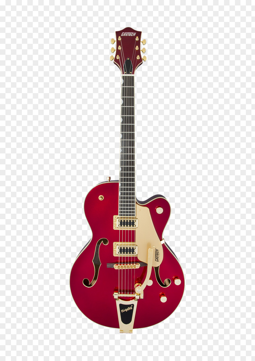 Hollow Body Electric Guitar Red Gretsch G5420T Electromatic G5622T-CB PNG