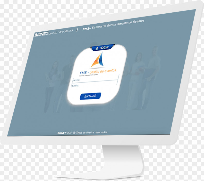 Imac Monitor Brand Business Bi4net Logo PNG