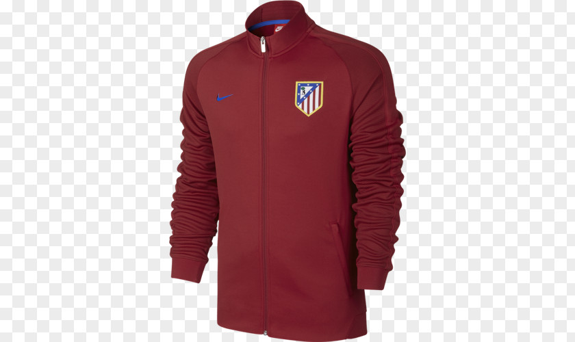 Jacket Tracksuit Atlético Madrid Jersey PNG