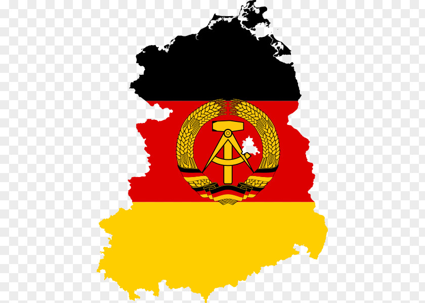 Map West Germany German Reunification East Berlin PNG