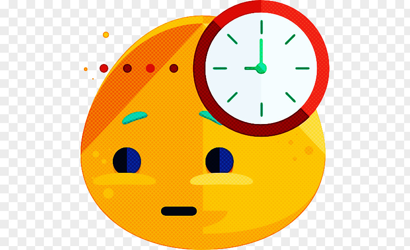 Smile Wall Clock Cartoon PNG