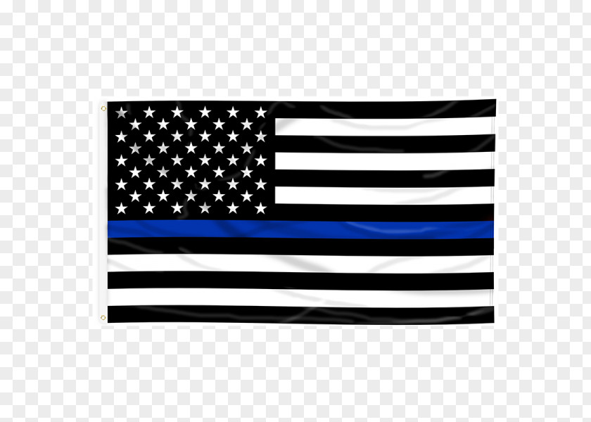 United States Flag Of The Thin Blue Line Red PNG