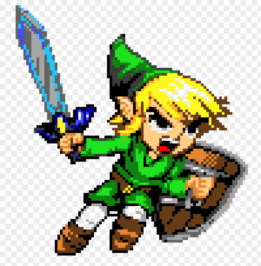 Zelda Pixel Art Minecraft Link The Legend Of PNG