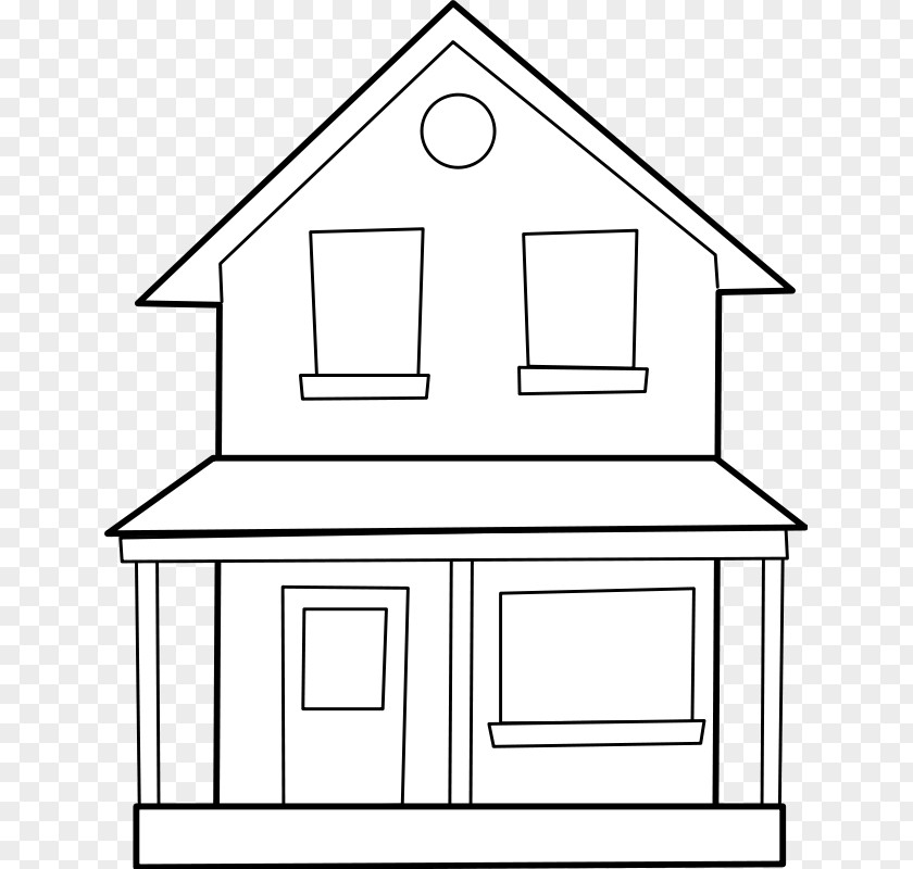Free House Photos Drawing Line Art Clip PNG