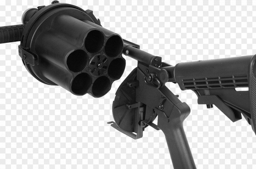 Grenade Launcher M203 Milkor MGL Airsoft PNG