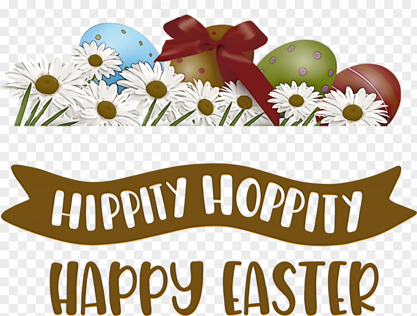 Hippity Hoppity Happy Easter PNG