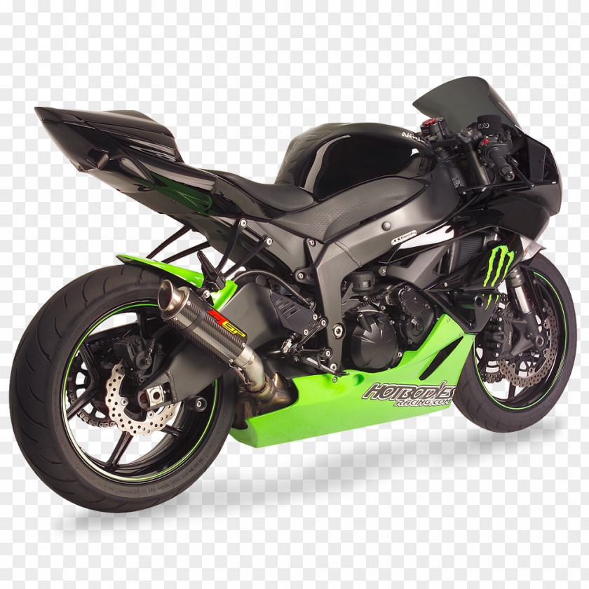 Ninja Zx6r Exhaust System Tire Car Motorcycle Fairing PNG