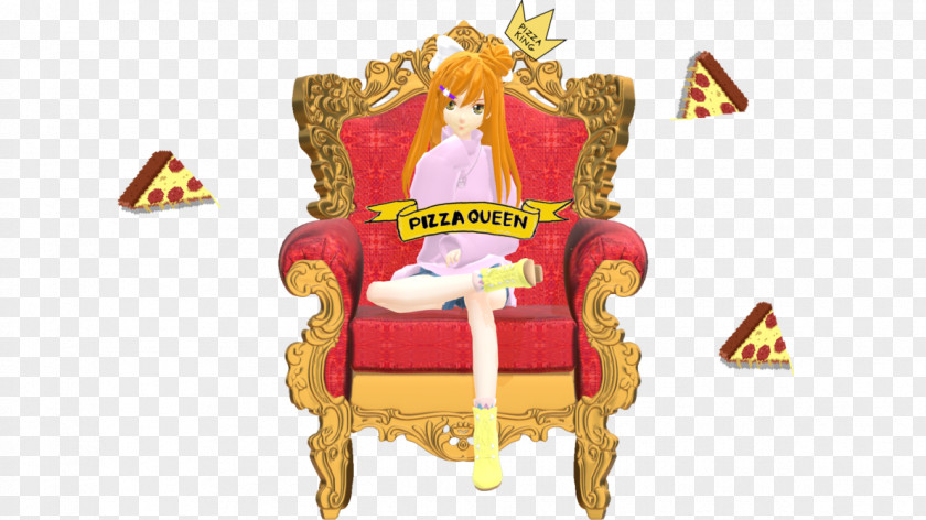 Pizza Cat DeviantArt Throne MikuMikuDance PNG