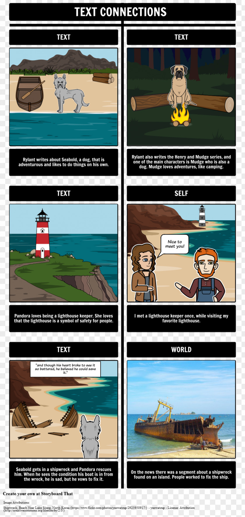 Storm The Lighthouse Family. Henry And Mudge Fiction Storyboard PNG