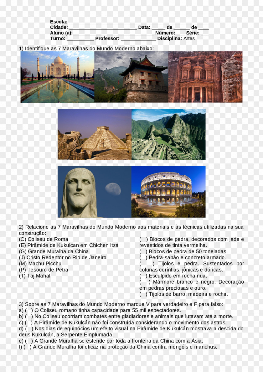 Colosseum New7Wonders Of The World Christ Redeemer Seven Wonders Ancient PNG