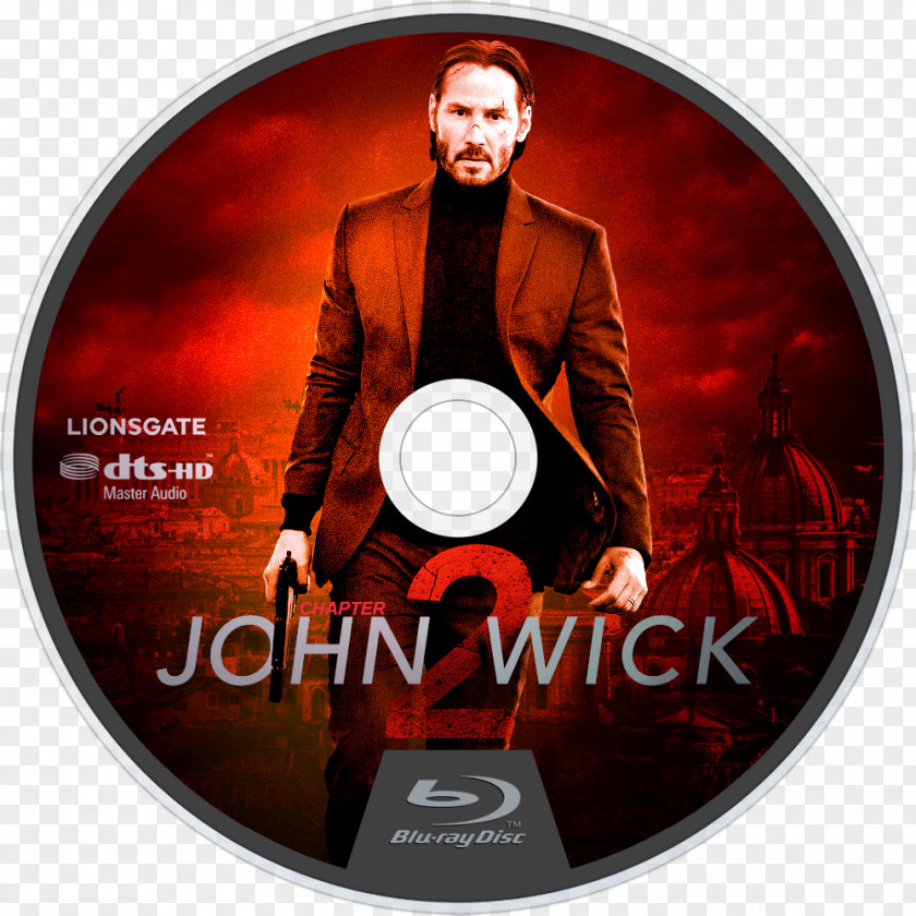 Cover On Disc Blu-ray Ultra HD DVD PlayStation 3 John Wick PNG