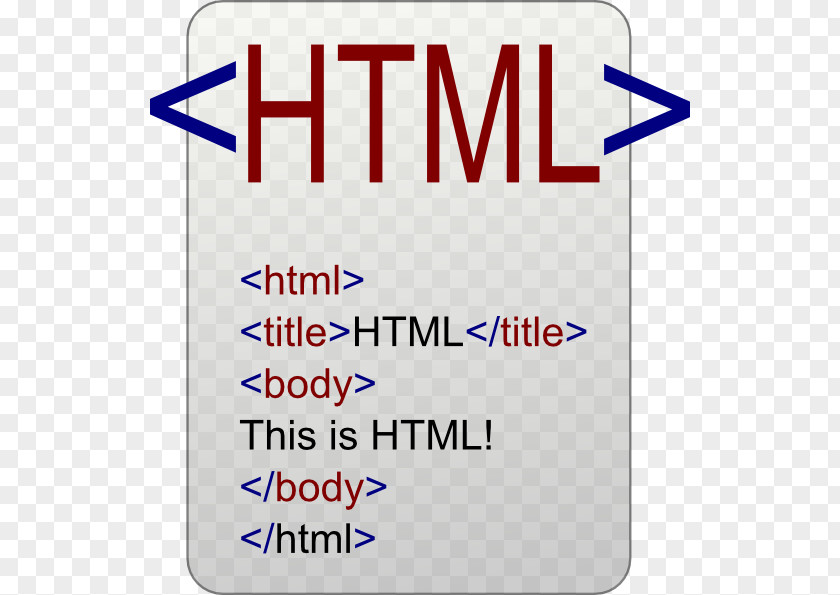 HTML Clip Art PNG