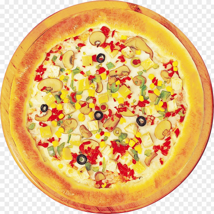 Italian Food Fast Pizza Dish Cuisine Cheese PNG