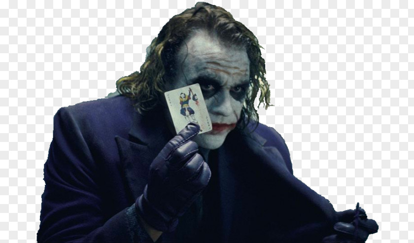 Joker The Dark Knight Trilogy Heath Ledger Batman PNG