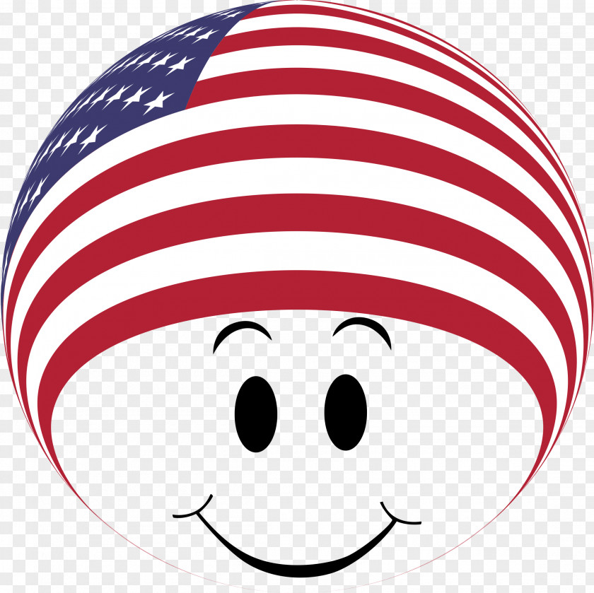 Smileys Flag Clip Art Of The United States Smiley Openclipart PNG