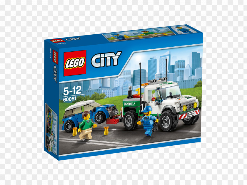 Tow City Lego Minifigure LEGO 60081 Pickup Truck Car PNG