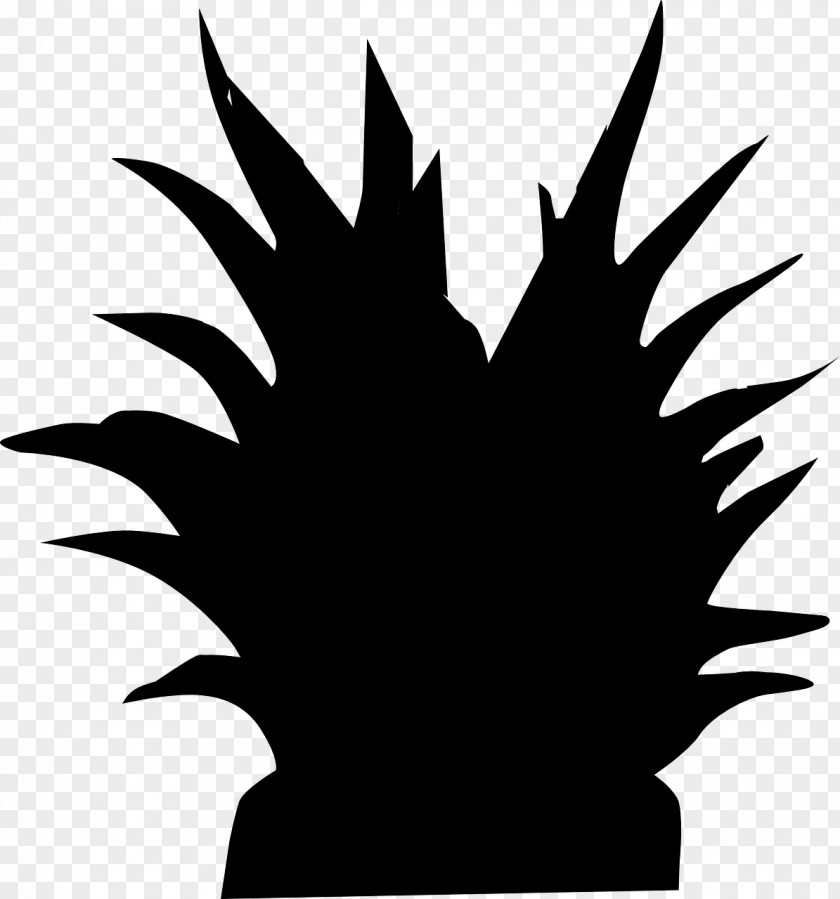 Tree Black And White Silhouette Plant Clip Art PNG
