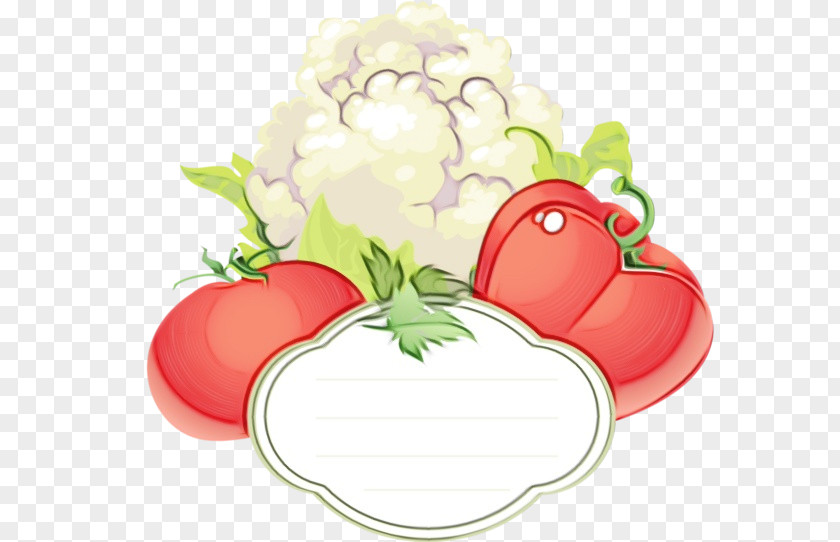 Vegan Nutrition Fruit Tomato Cartoon PNG