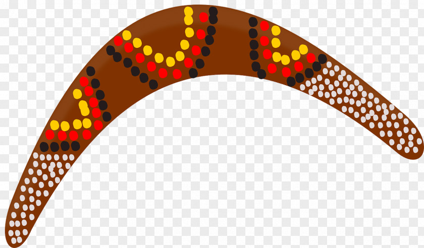 Aboriginal Boomerang Clip Art PNG