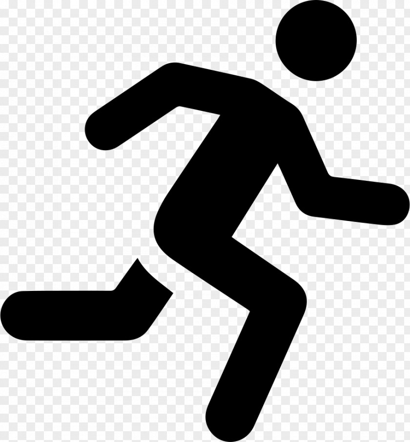 Activity Icon Blue Clip Art Running PNG