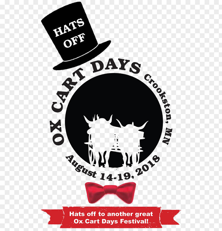 Bullock Cart Crookston Ox Days Logo Font Headgear PNG