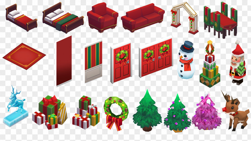 Christmas Ornament Day Santa Claus Tree The Sims 4 PNG