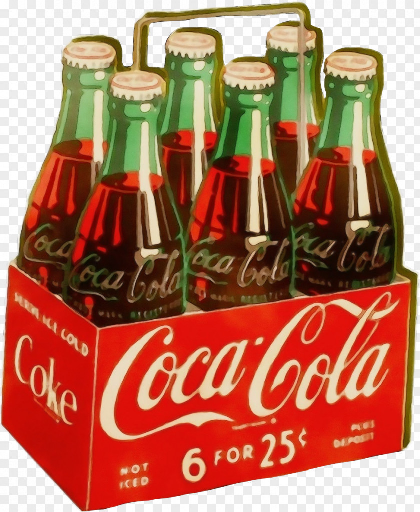 Glass Bottle Plant Coca-cola PNG