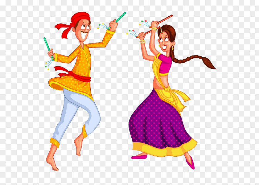 Kemal Sunal Dandiya Raas Folk Dance Garba Clip Art PNG