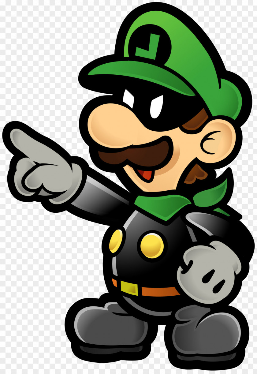 Luigi Super Paper Mario Bros. Mario: Sticker Star PNG