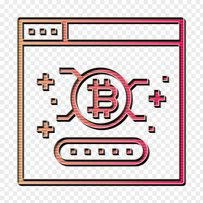 Password Icon Bitcoin Cryptocurrency PNG