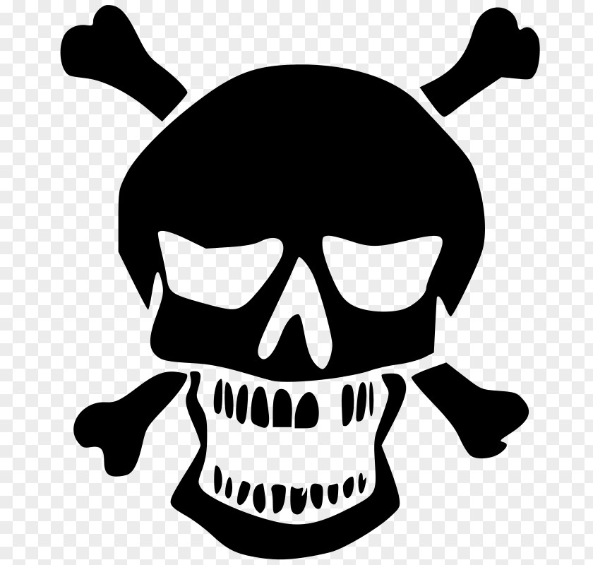 Skull And Crossbones Clip Art PNG