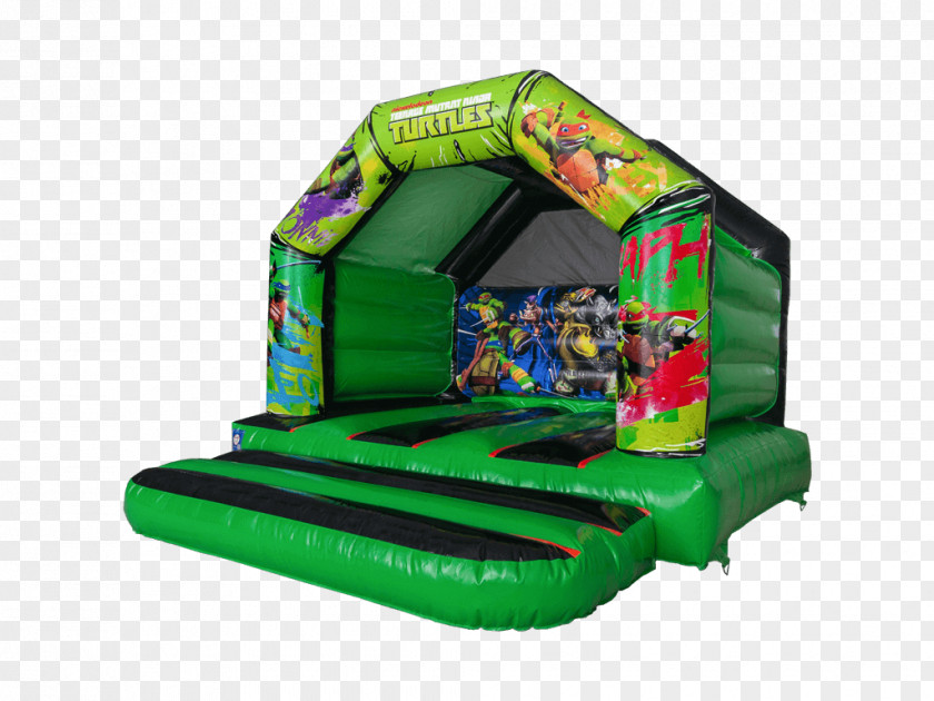 Airu Trampoline Park And Ninja Course Inflatable Bouncers Teenage Mutant Turtles Castle Nickelodeon PNG