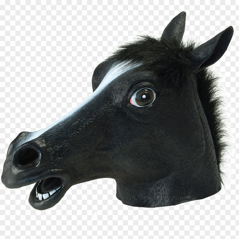 Horse Head Mask Costume Party PNG