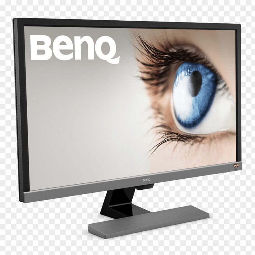 Inteligence Computer Monitors BenQ EL2870U High-dynamic-range Imaging 4K Resolution PNG