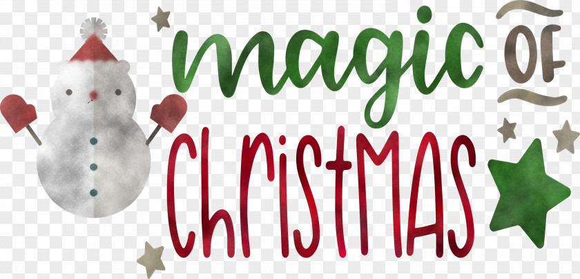 Magic Of Christmas PNG