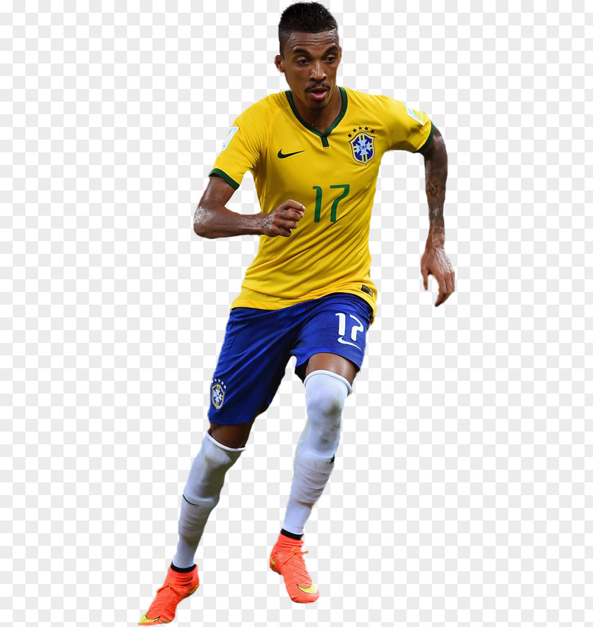 Brazil Football Luiz Gustavo Jersey Rendering Image Player PNG