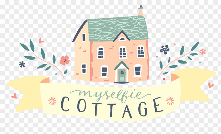 Cottage Logo Drawing PNG