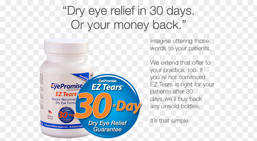 Eye Relief Dietary Supplement Dry Syndrome Softgel Capsule PNG