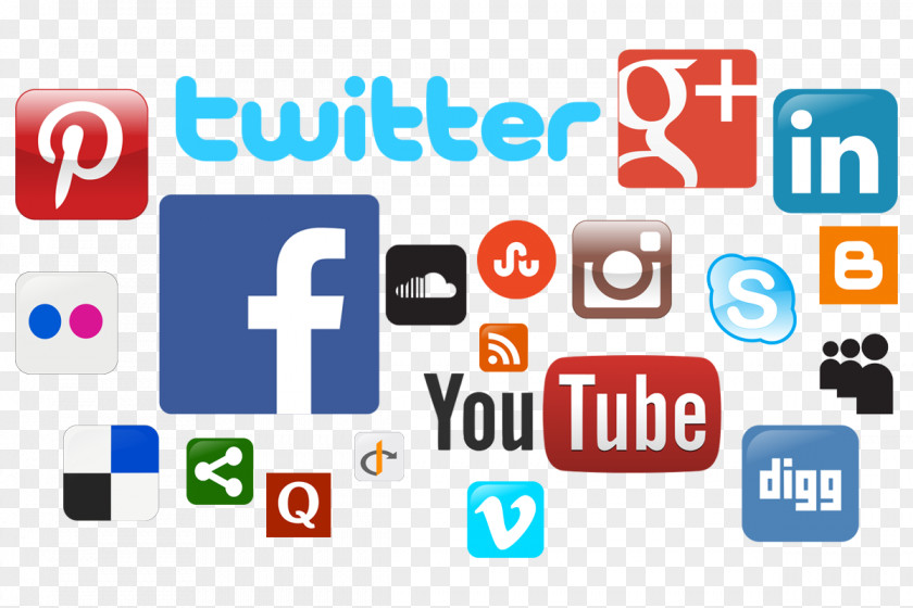 Loghi Social Network Media Marketing Aggregation PNG